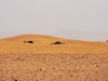 Eerste zandduinen net onder Zagora