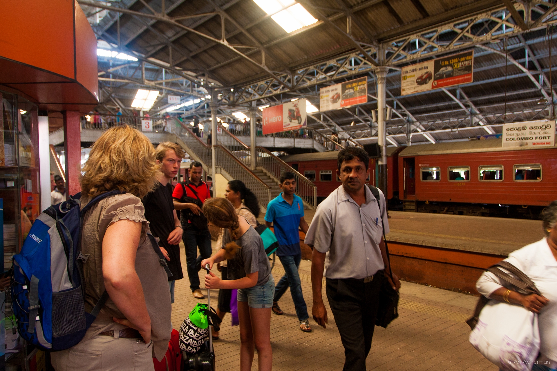 Vertrek Colombo richting Kandy