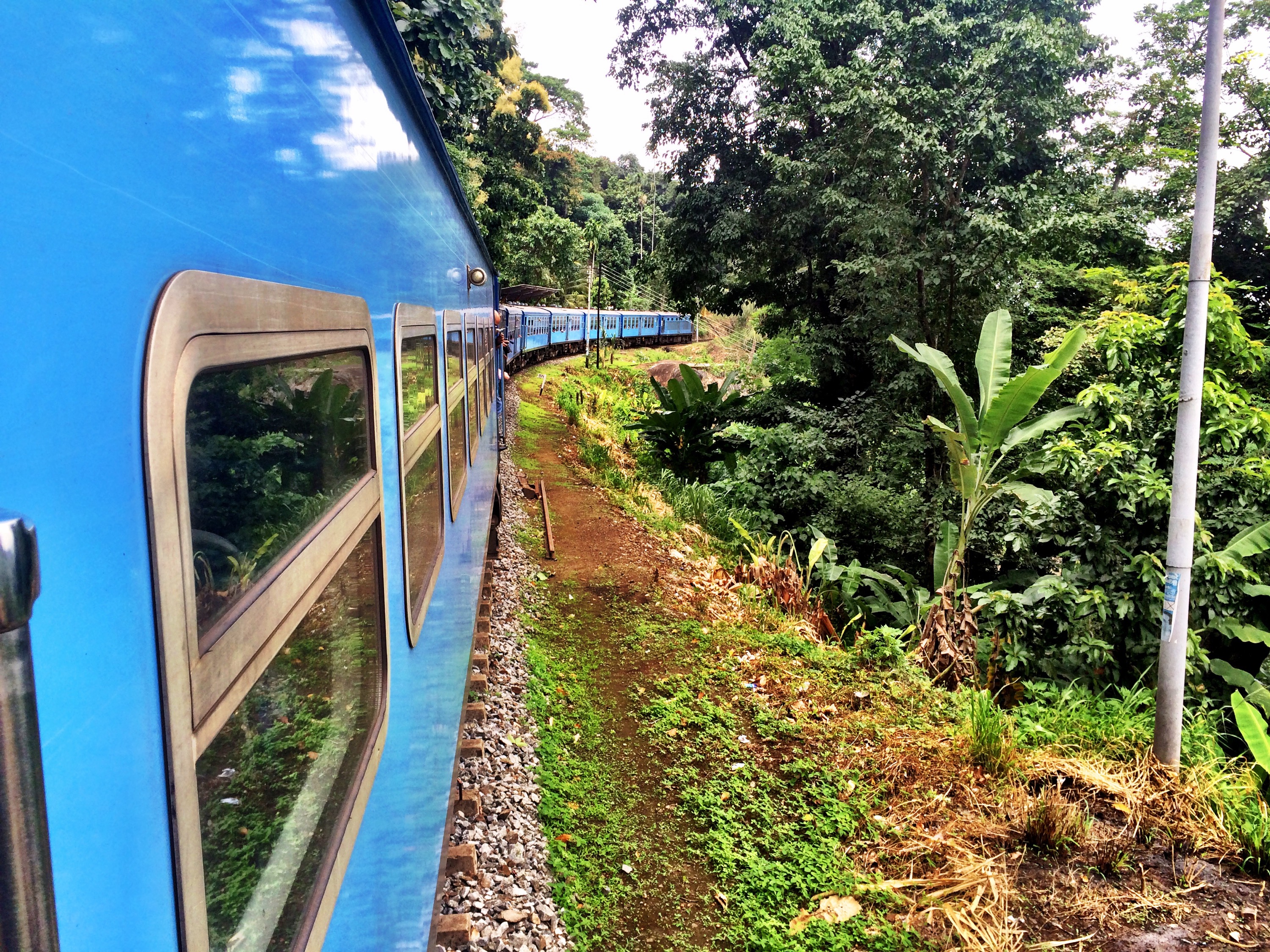 Met de trein naar Kandy